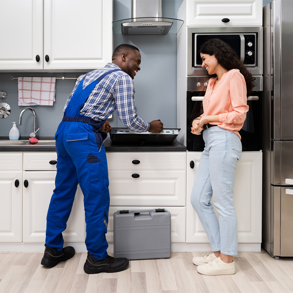 can you provide an estimate for cooktop repair before beginning any work in Rexmont PA